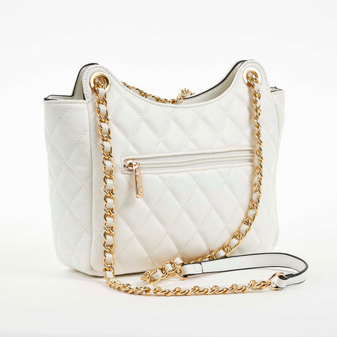 Verde Γυναικεία Τσάντα Ώμου 16-6854 Λευκό